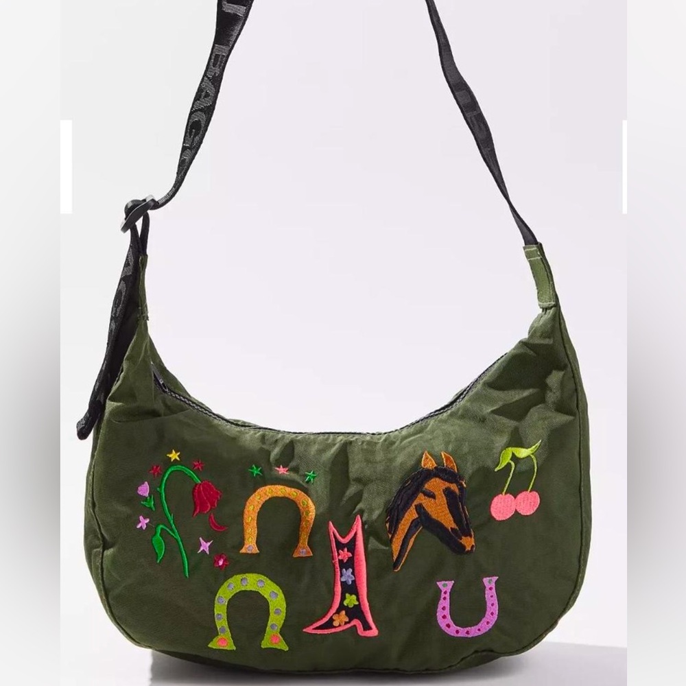 BAGGU X Jessica Williams medium crescent bag